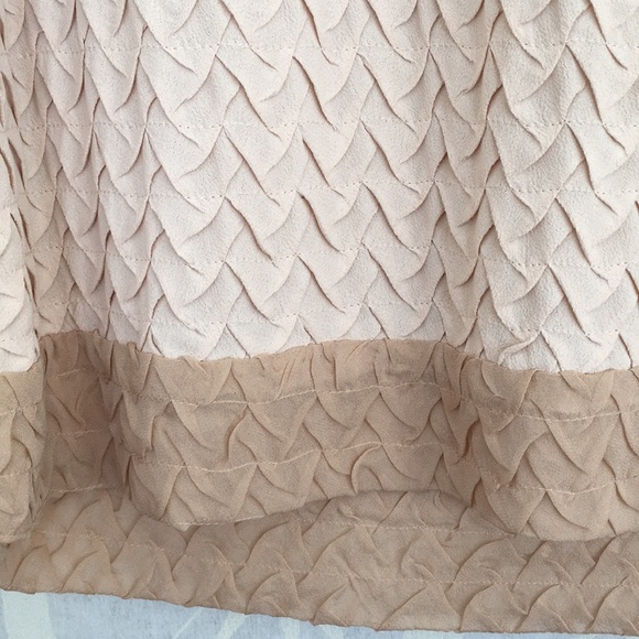 Diane Von Furstenberg DVF "DAYO" nude color dress - Picture 5 of 9